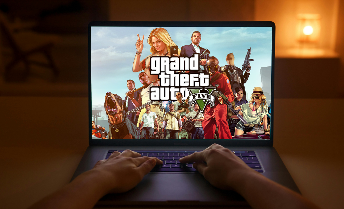 Легкий способ скачать GTA V на ноутбук